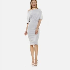 Alexia Admor Olivia Dress in Slate - XL